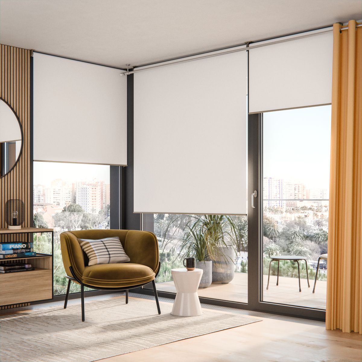 Estor opaco Bossa INSPIRE 90x250cm de Leroy Merlin