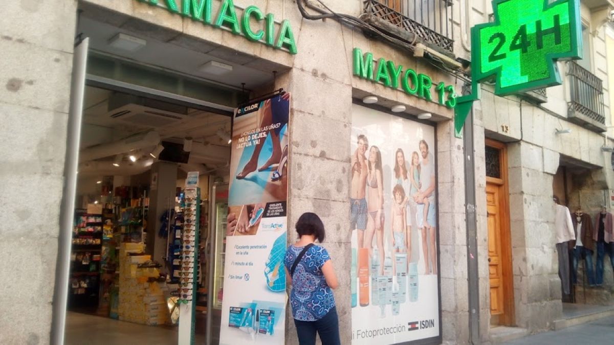 Farmacia 24 H Calle Mayor 13 en Madrid