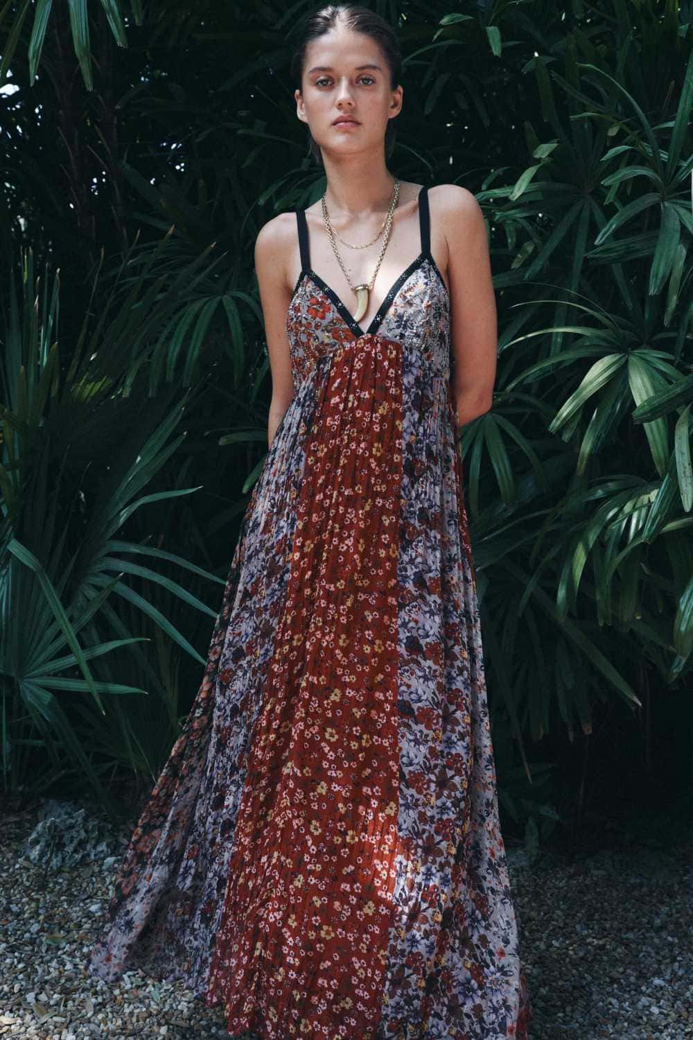 Vestido estampado zw collection de Zara