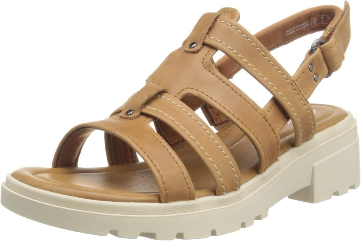 Sandalia Clarks Coast Shine