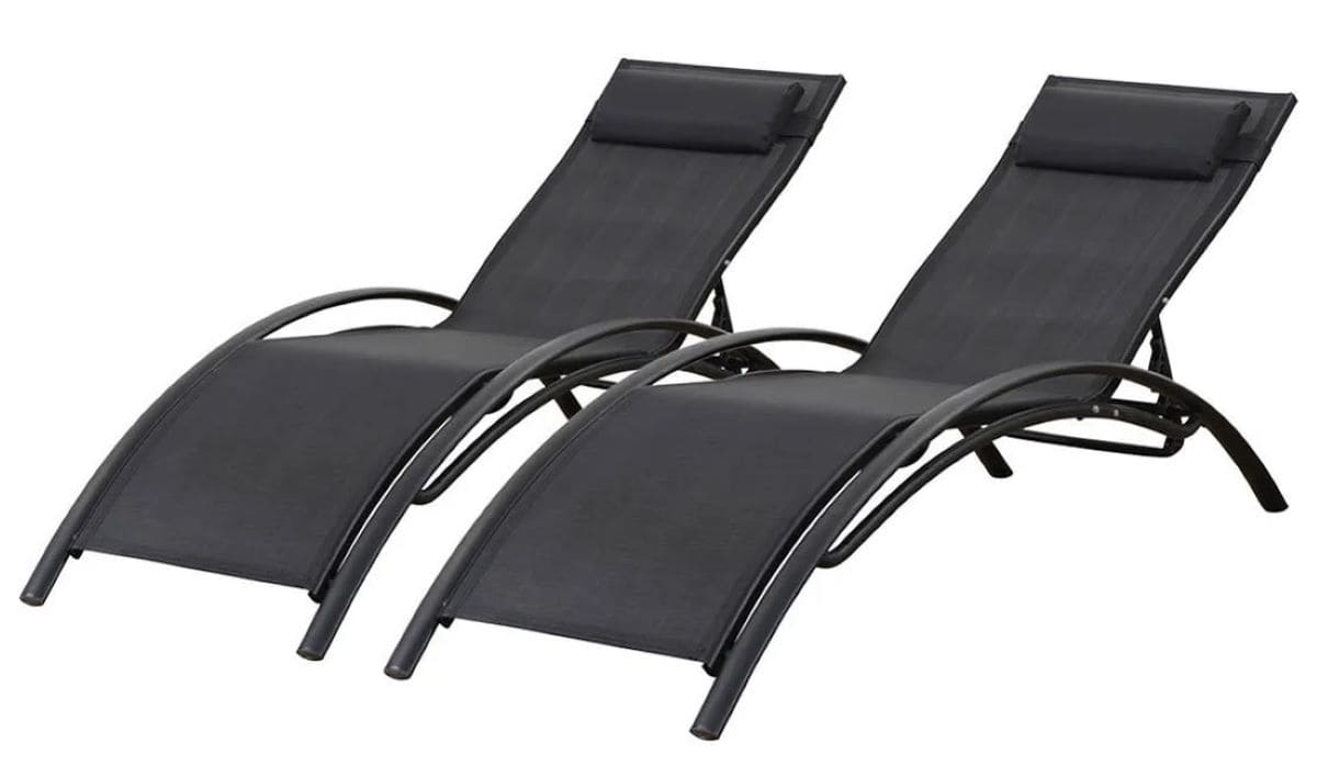 Juego de 2 tumbonas Beauty Phoenix