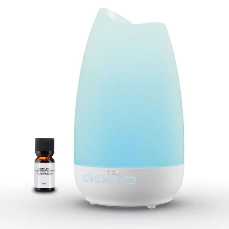 Difusor ultrasónico con aromaterapia Silver Crest