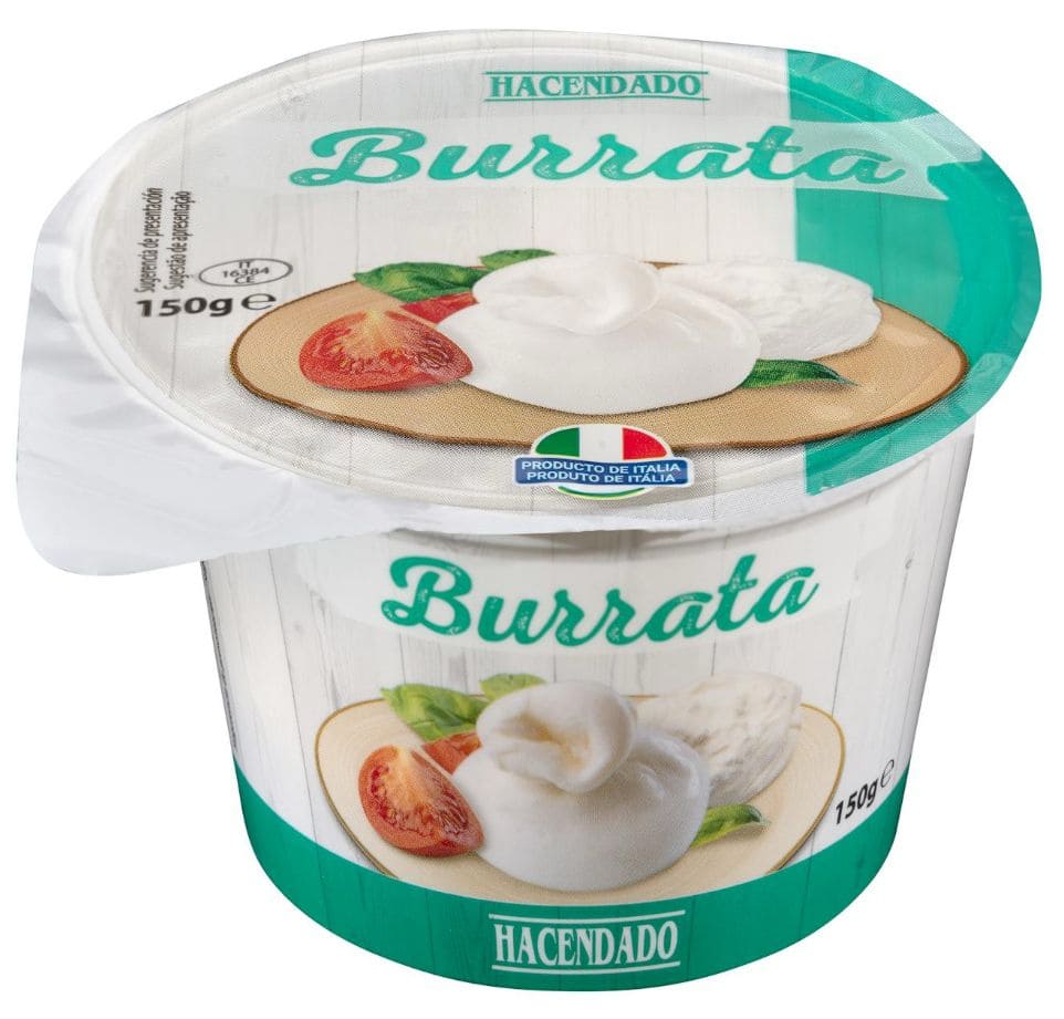 Burrata fresca Hacendado
