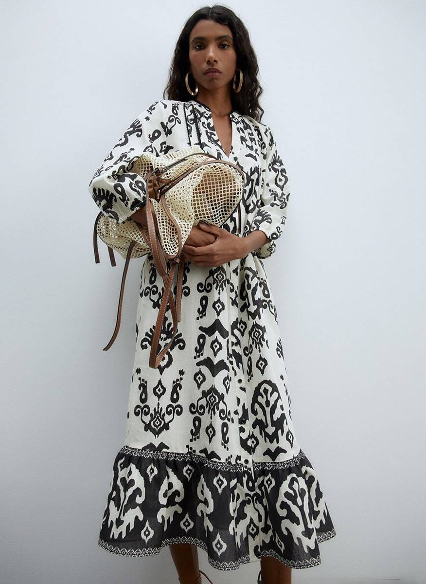 Sfera Vestido estampado