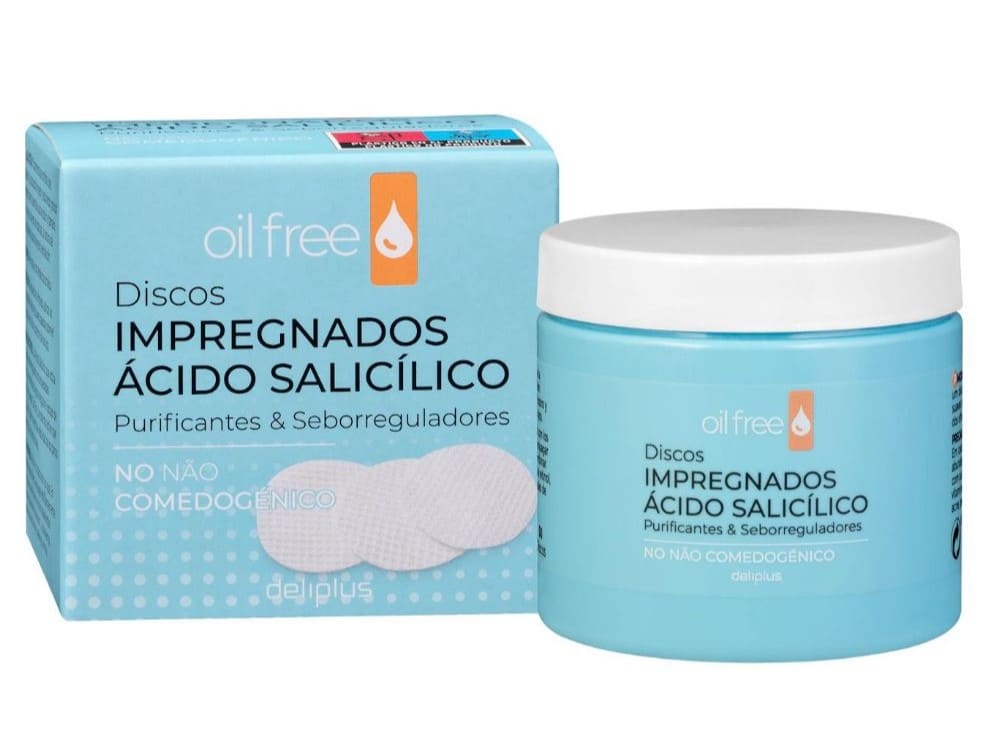 Discos impregnados ácido salicílico Deliplus