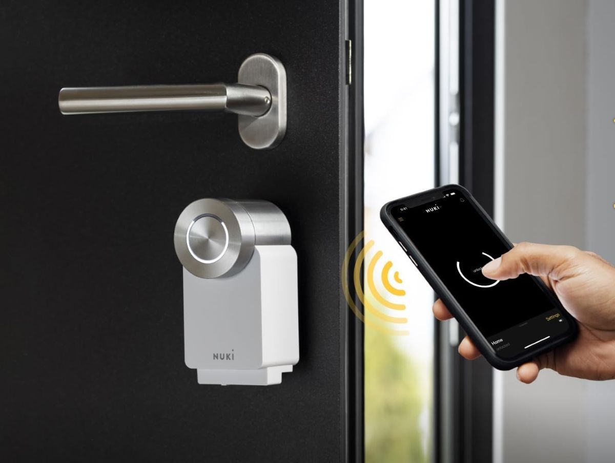 Cerradura inteligente Nuki Smart Lock Pro (4.ª generación) de Amazon