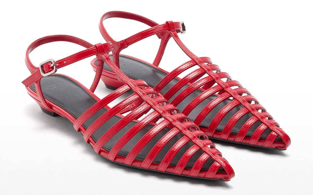 Sandalias de tacón cangrejeras de Parfois