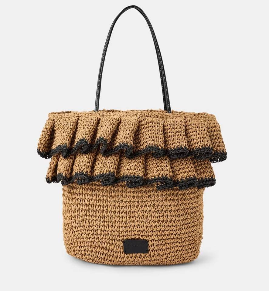 Tintoretto Bolso shopper con volante