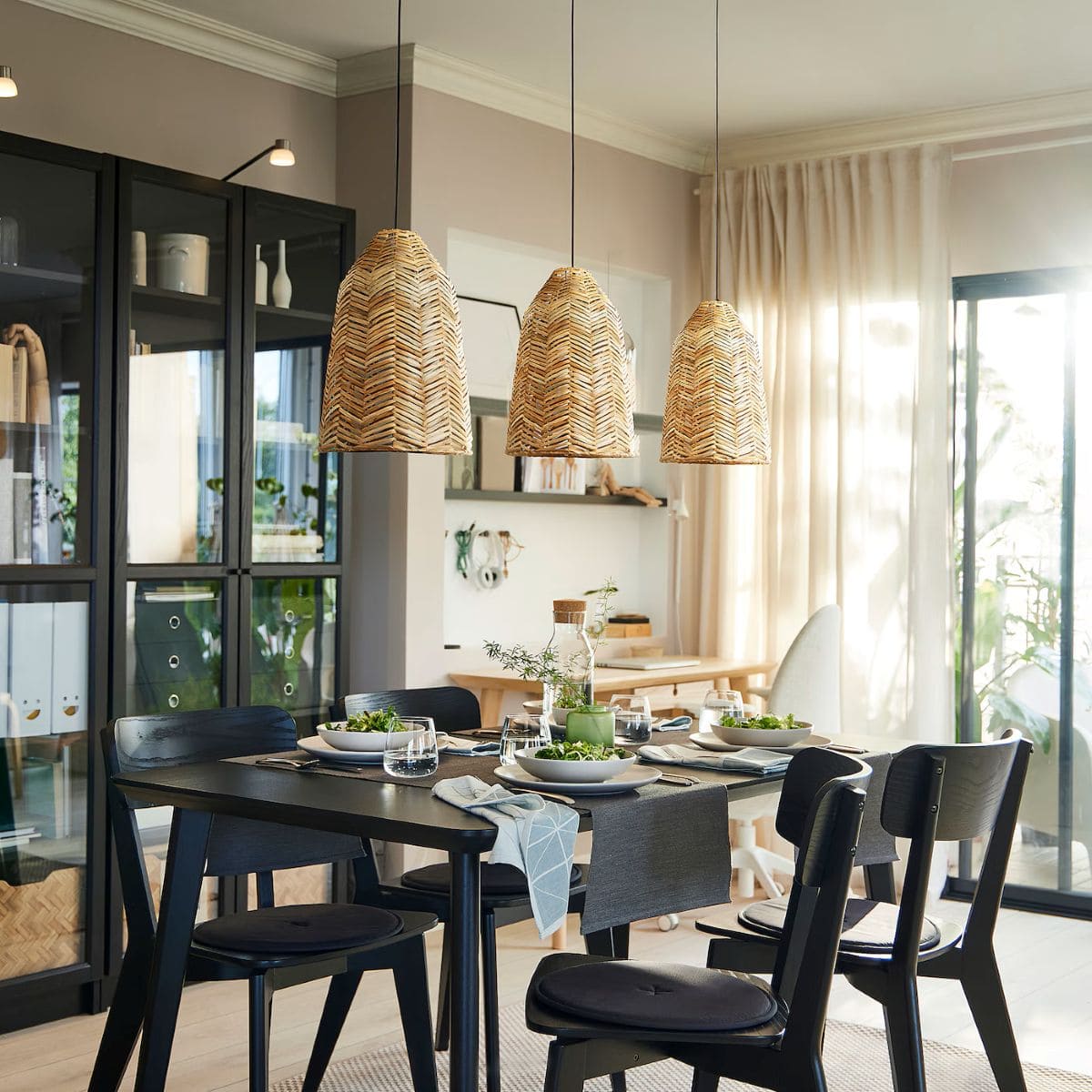 Lámpara de techo de la serie KAPPELAND-HEMMA de Ikea