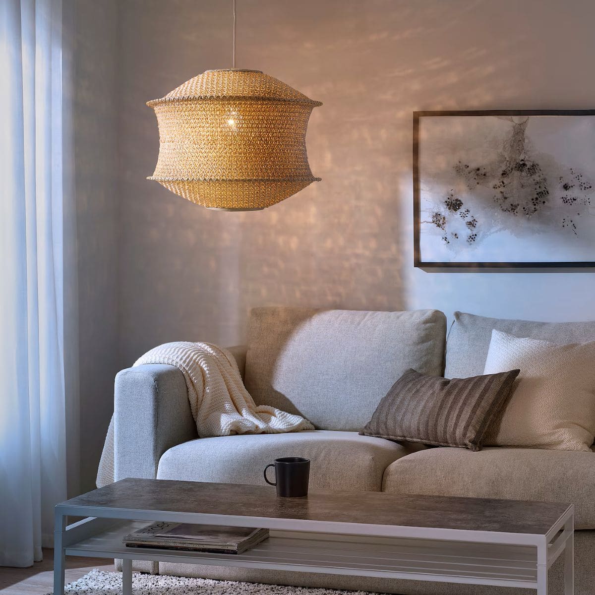 Lámpara de techo de la serie BLÅSTÅNG-HEMMA de Ikea