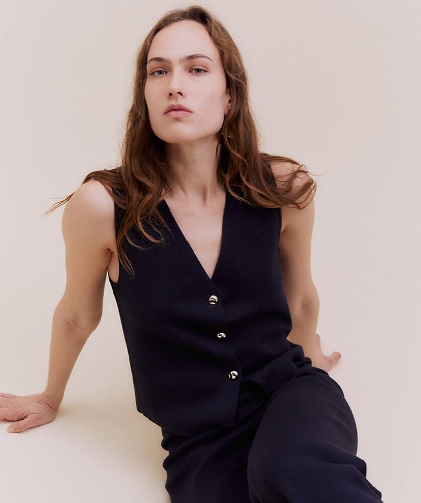 Sfera Chaleco pico cerrojillo