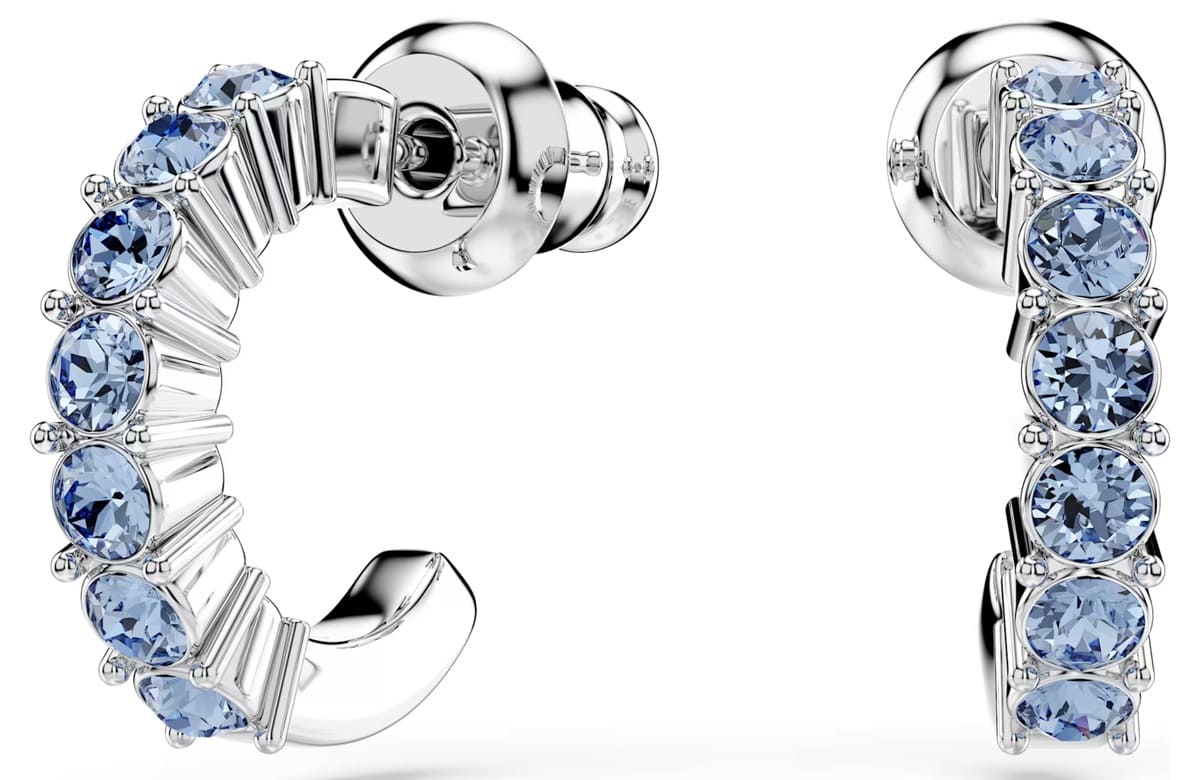 Los nuevos pendientes de aro Mini Hoop de Swarovski