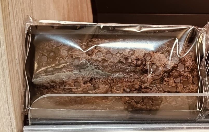 Bizcocho de chocolate sin gluten y sin lactosa