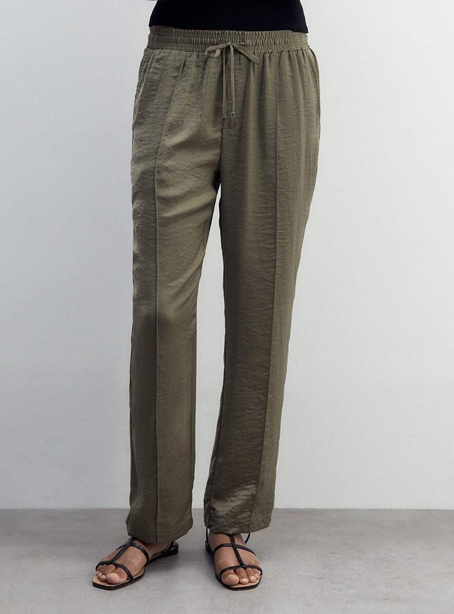 Sfera Pantalón fluido liso