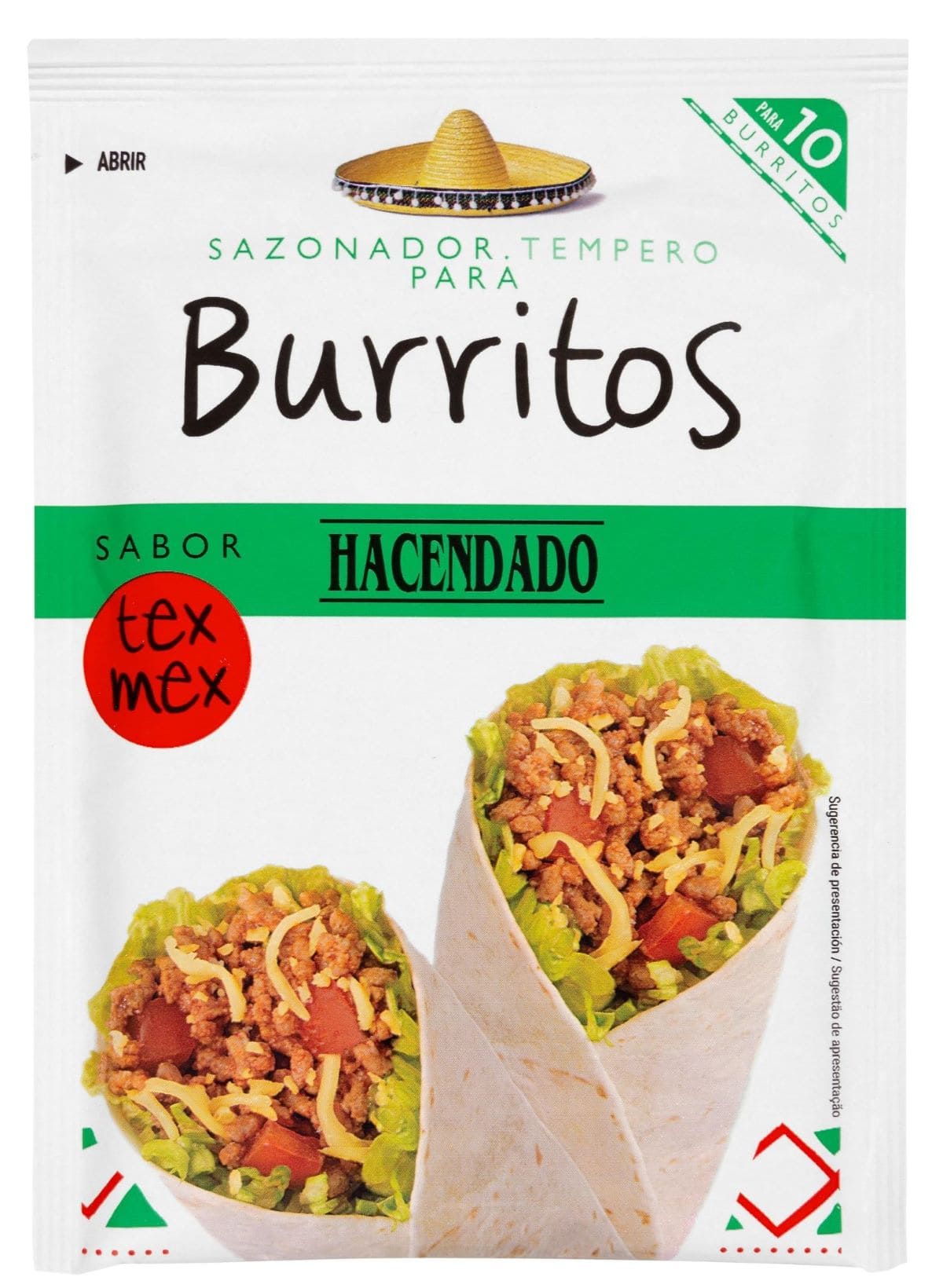 Sazonador para burritos