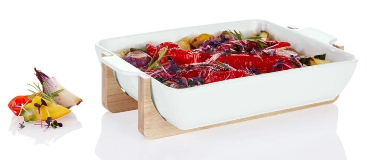 Bandeja para horno con estructura de bambú Livarno Home