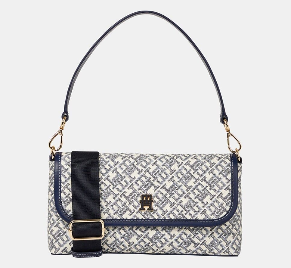 Bolso estilo bandolera de mujer con monograma de Tommy Hilfiger