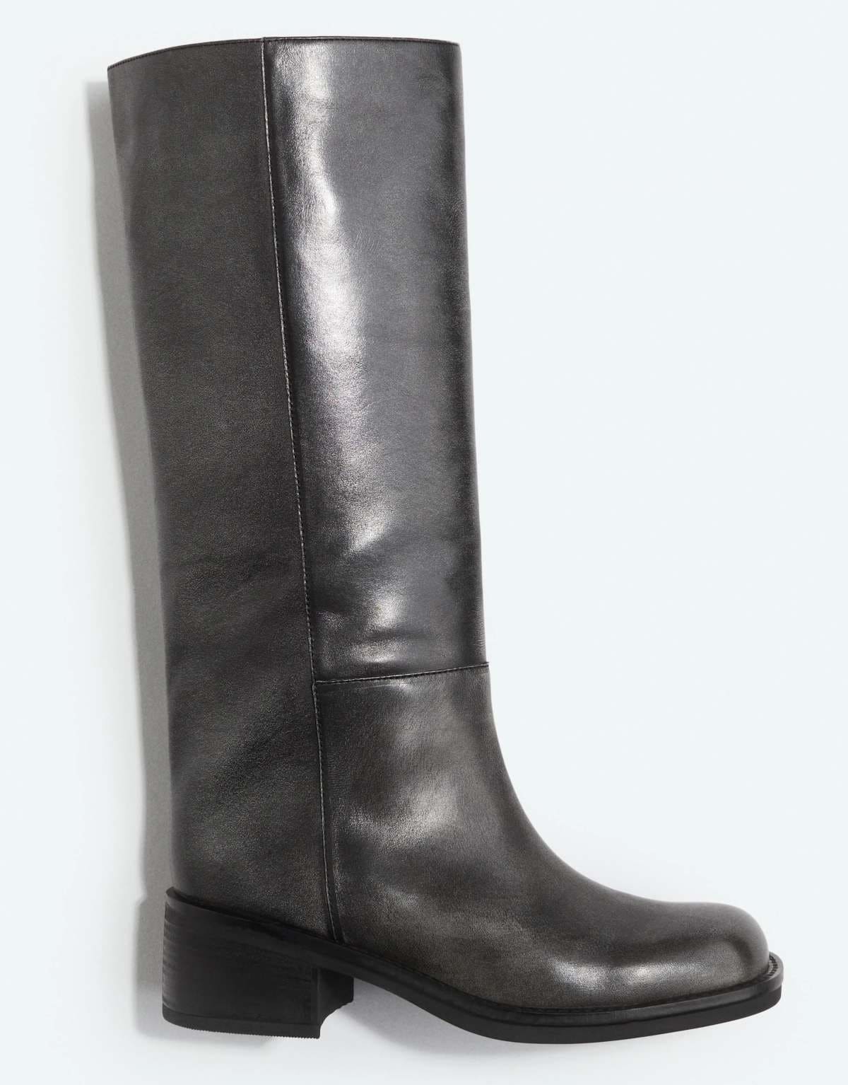 Botas de piel de H&M