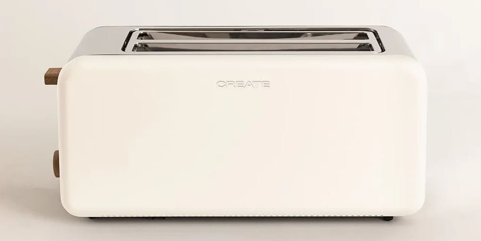 La tostadora para rebanadas anchas TOAST RETRO de Create en Leroy Merlin