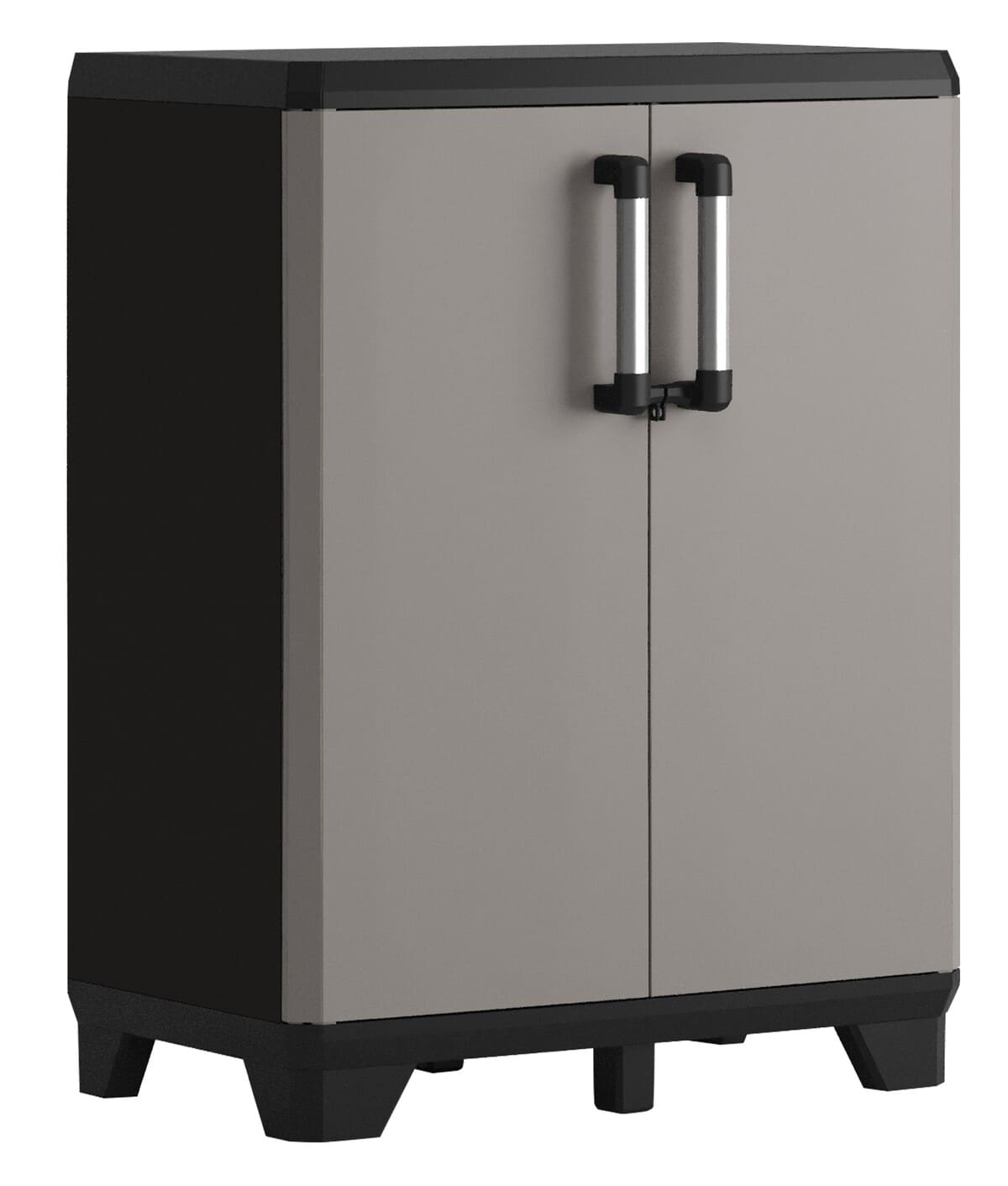 Armario bajo con 2 puertas y 2 baldas KETER