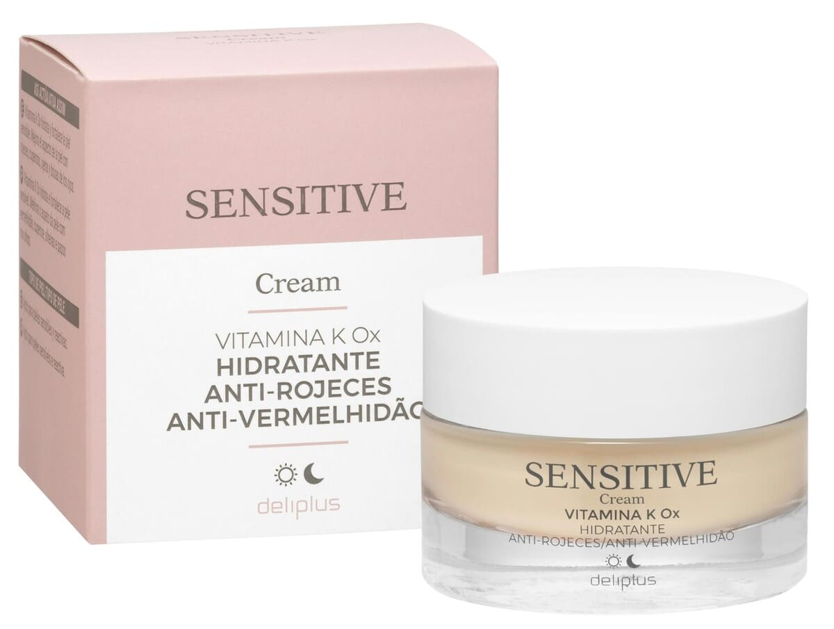 Crema facial hidratante y fortalecedora Deliplus Sensitive (1)