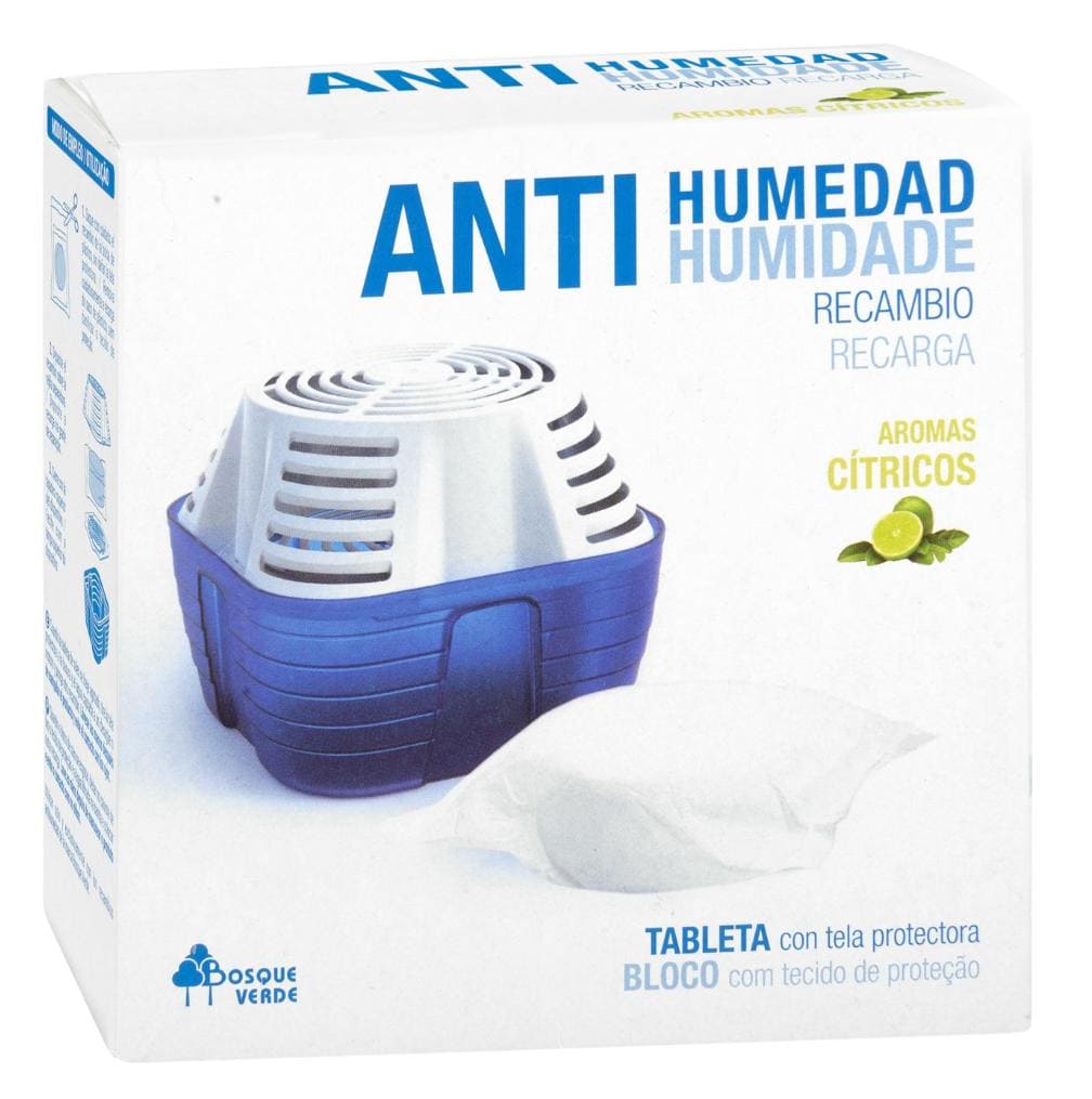 Recambio antihumedad con aromas cítricos Bosque Verde