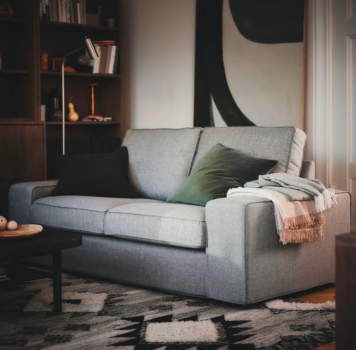 Sofá de 3 plazas de la serie KIVIK de Ikea