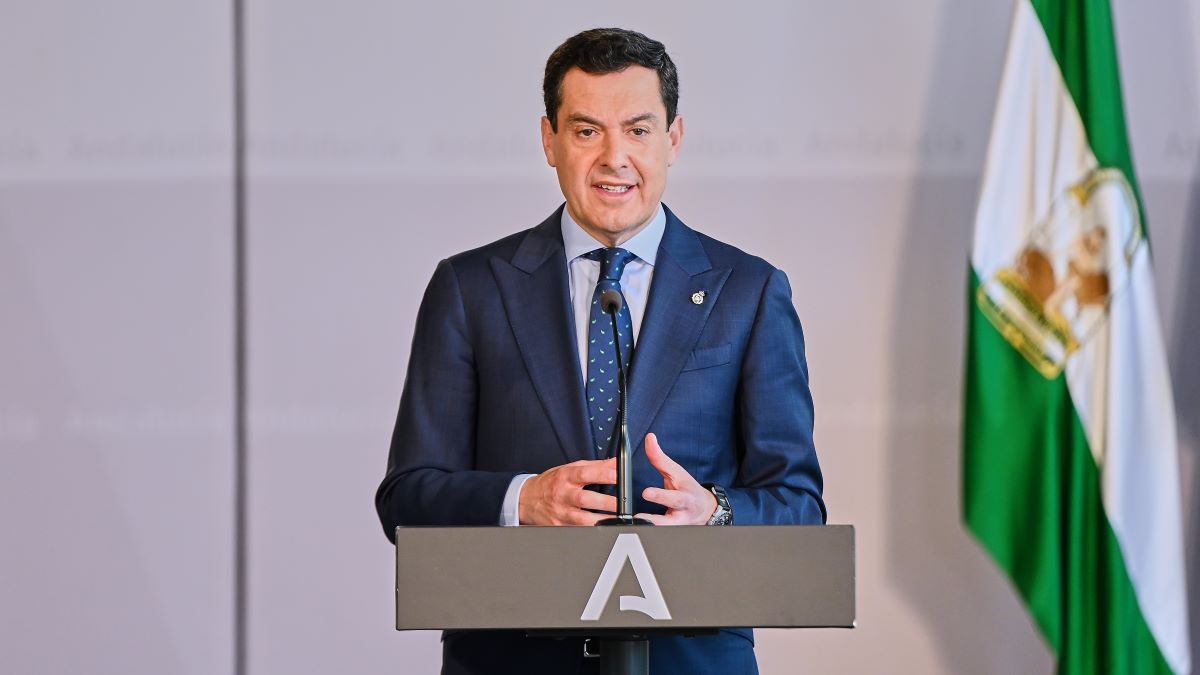 Juanma Moreno en rueda de prensa | Salvador López Medina