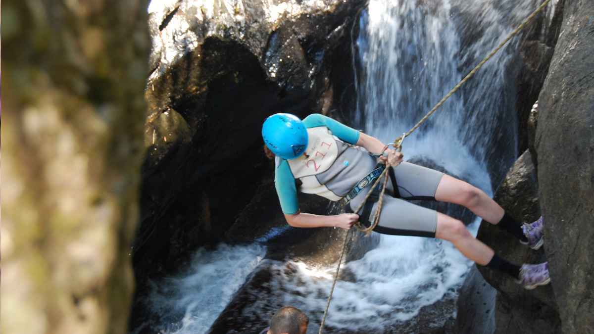 Barranquismo en la Sierra de Grazalema