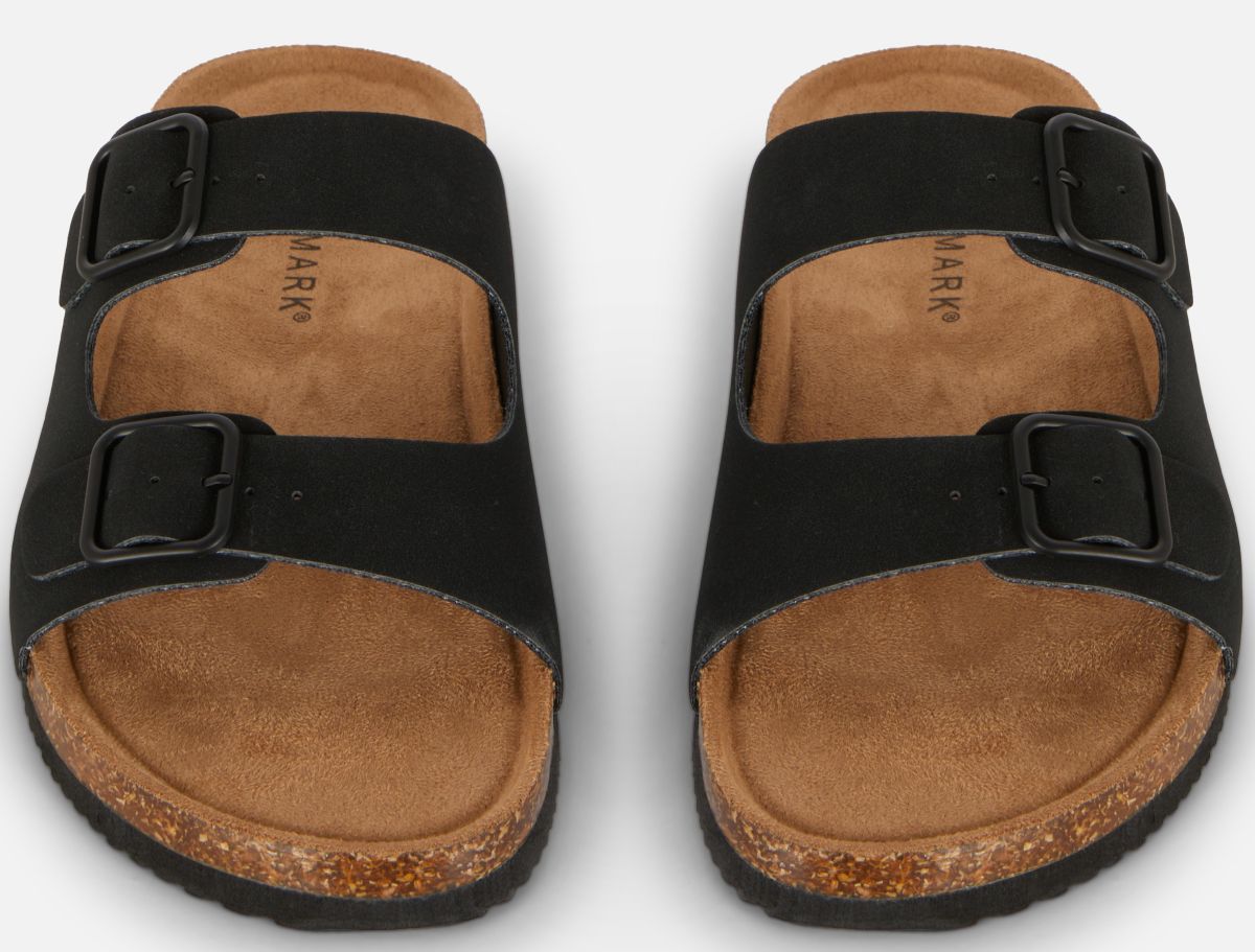 Sandalias doble tira y plantilla de corcho de Primark