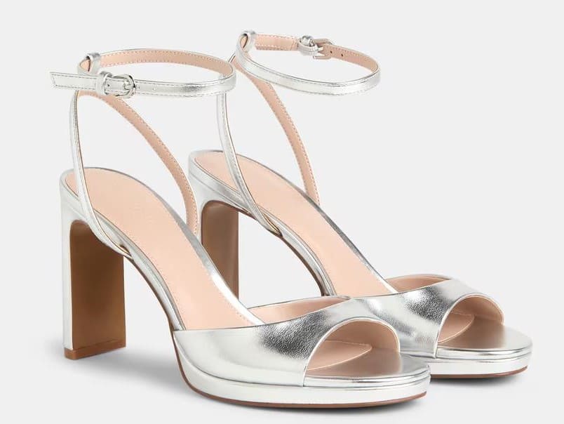 Sandalias de tacón con plataforma