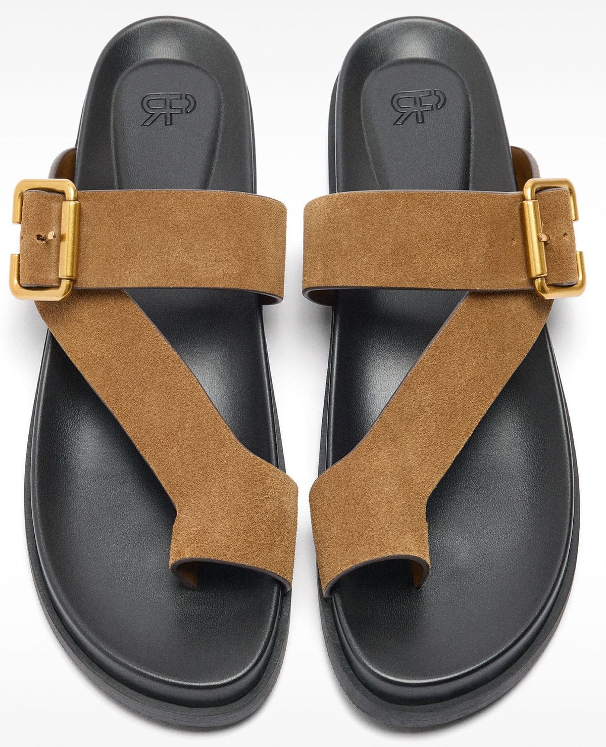 Sandalias de piel con tiras y hebillas de Parfois