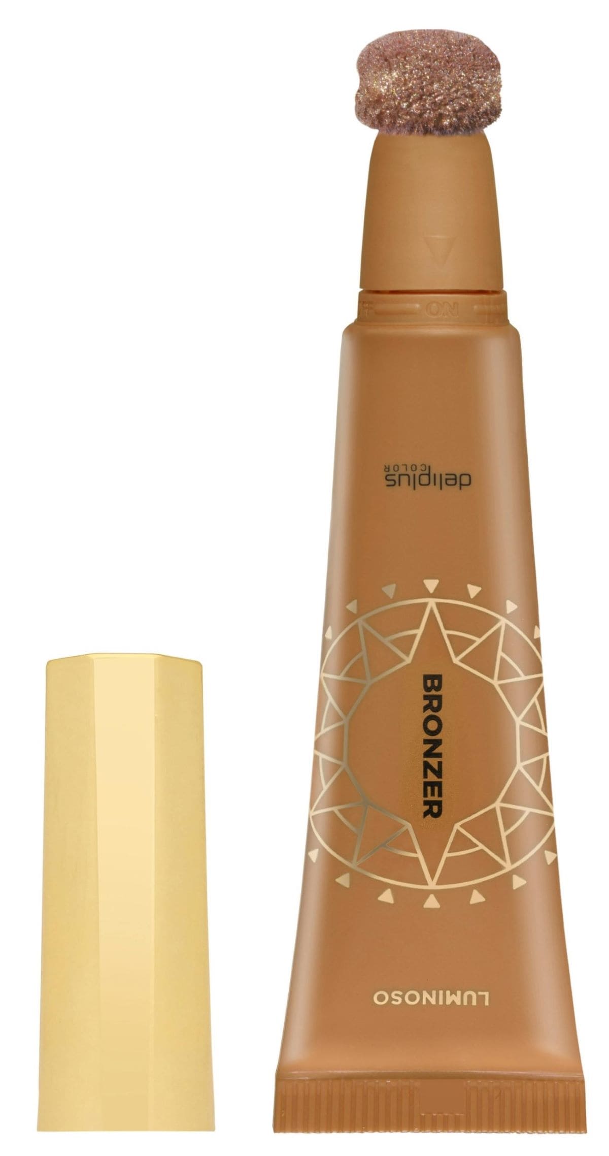 Bronceador facial fluido Bronzer luminoso Deliplus 01
