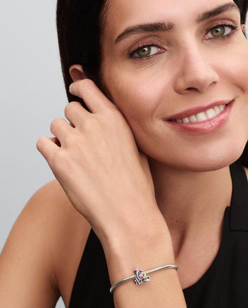 Charm en plata de ley Dumbo y Madre de Disney