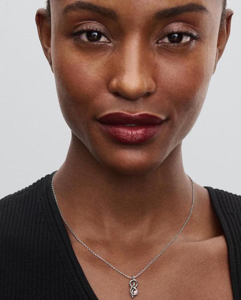 Collar en plata de ley Nudo Infinito