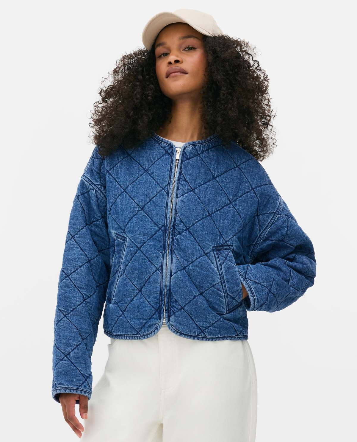 Chaqueta vaquera acolchada de Primark