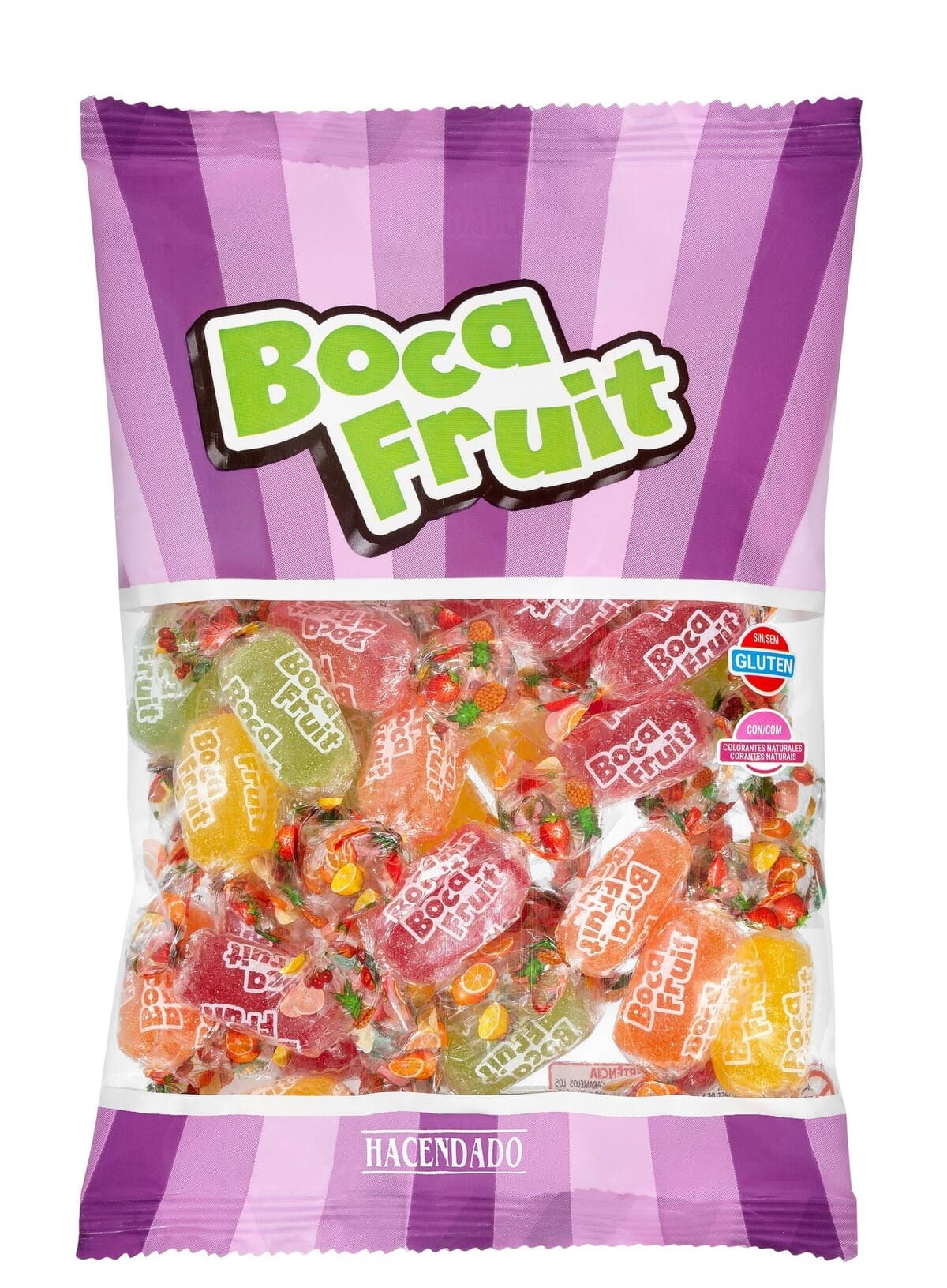 Golosinas Boca Fruit Hacendado