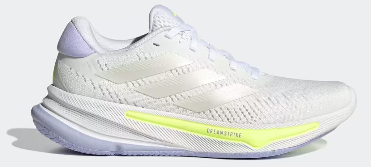 Las zapatillas de running para mujer Adidas Supernova Ease blancas en Decathlon