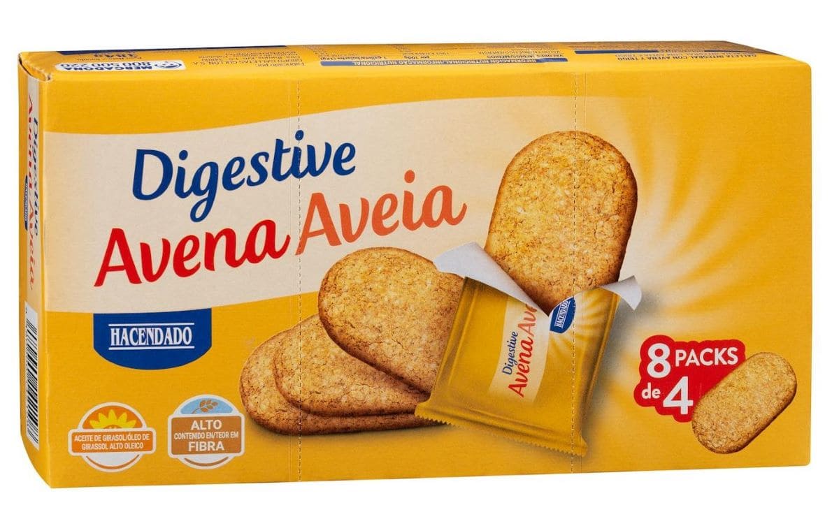 Galletas Digestive avena Hacendado