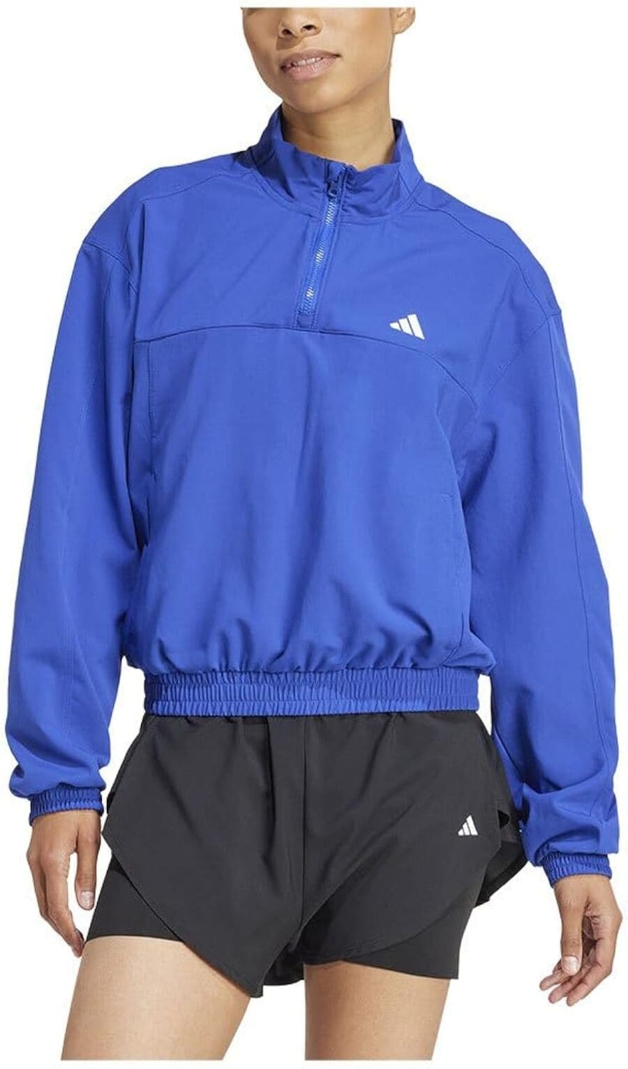Jacket Track Adidas Aeroready Train Essentials Woven Quarter-zip