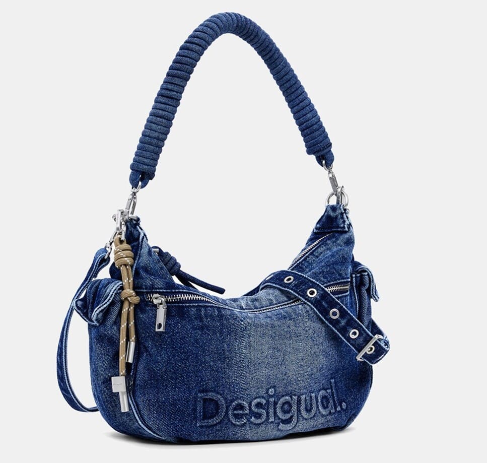Desigual Bolso M denim en El Corte Inglés