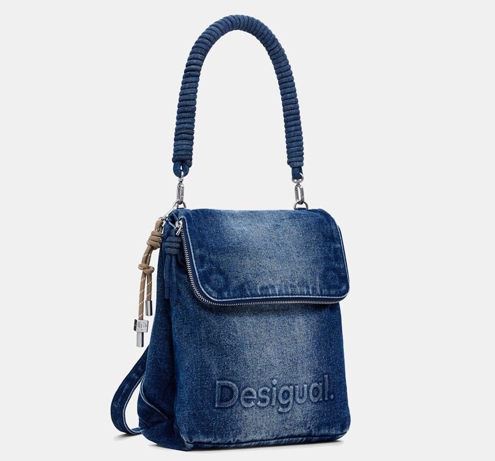 Desigual Mochila denim mini en El Corte Inglés