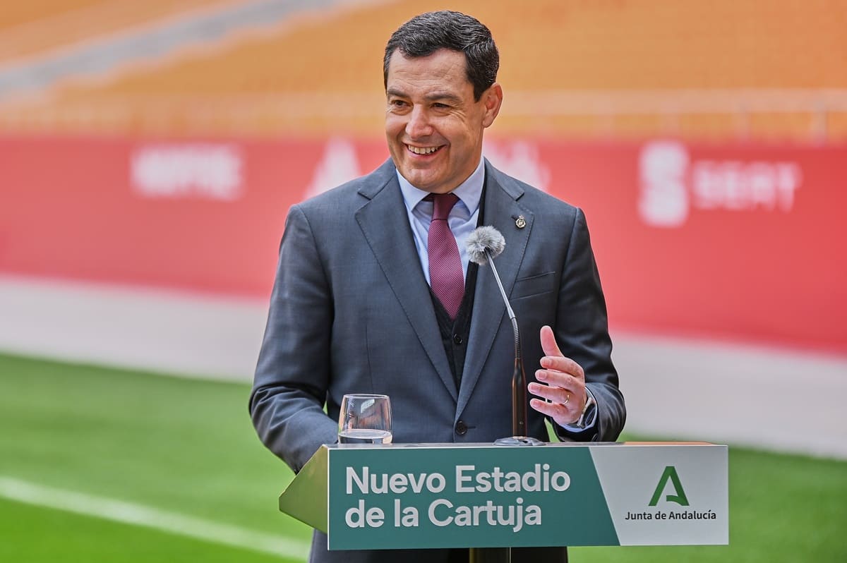 Moreno, durante su atención a los medios | Salvador López Medina