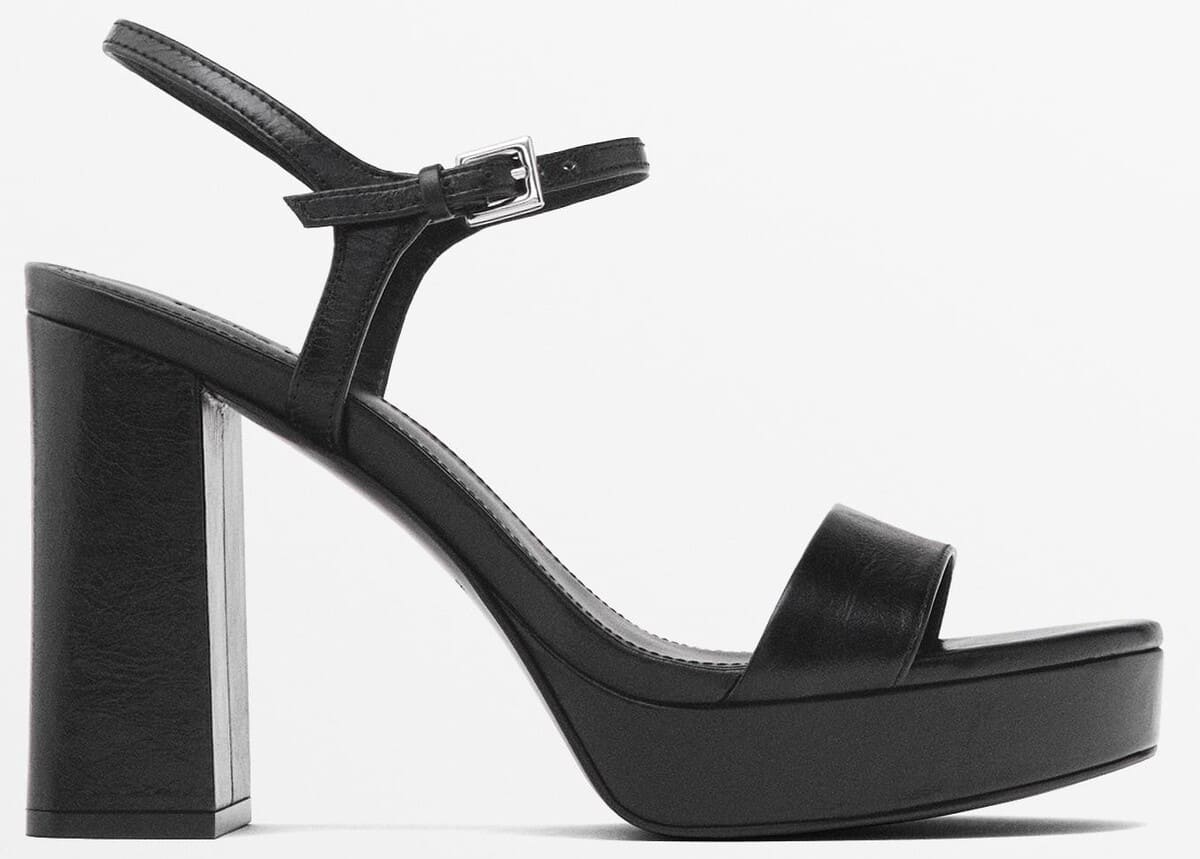 Sandalia con plataforma