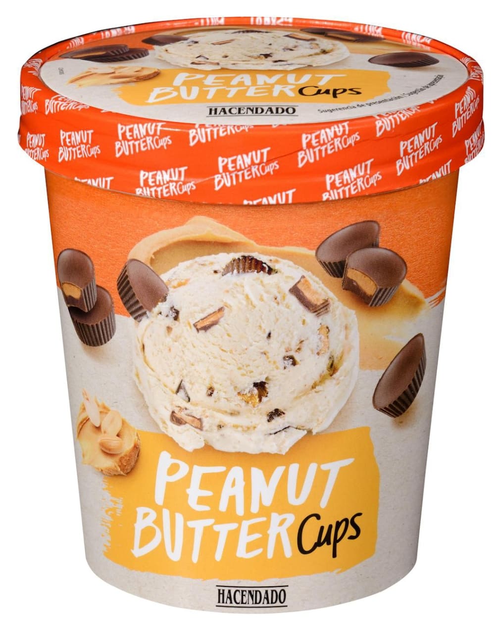 Helado Peanut Butter Cups Hacendado