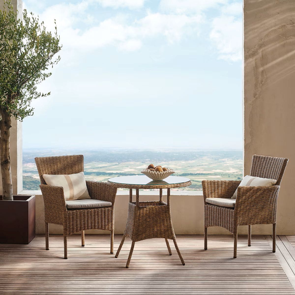 Conjunto de muebles de terraza modelo Piana de El Corte Inglés