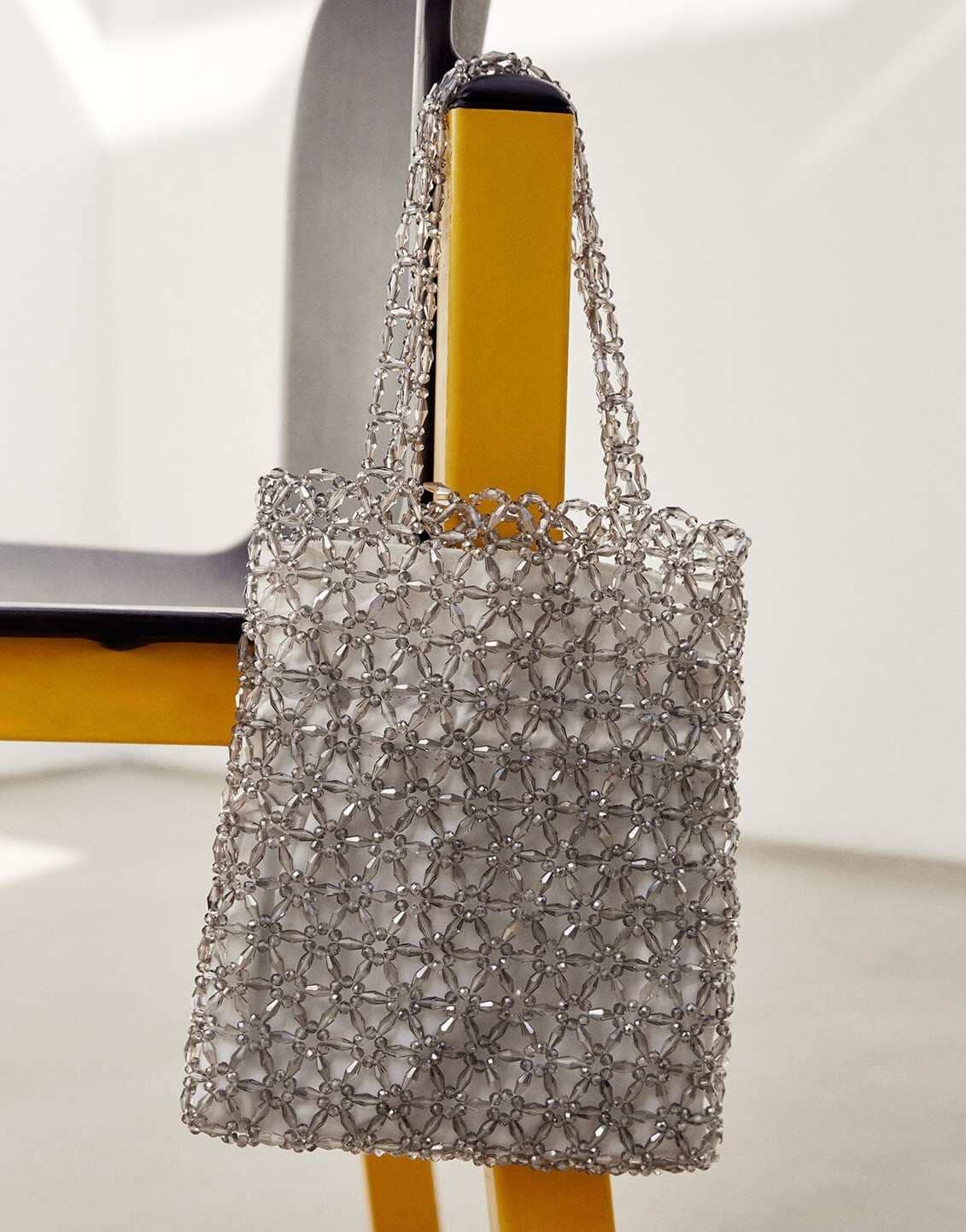 Bolso mano brillos Sfera