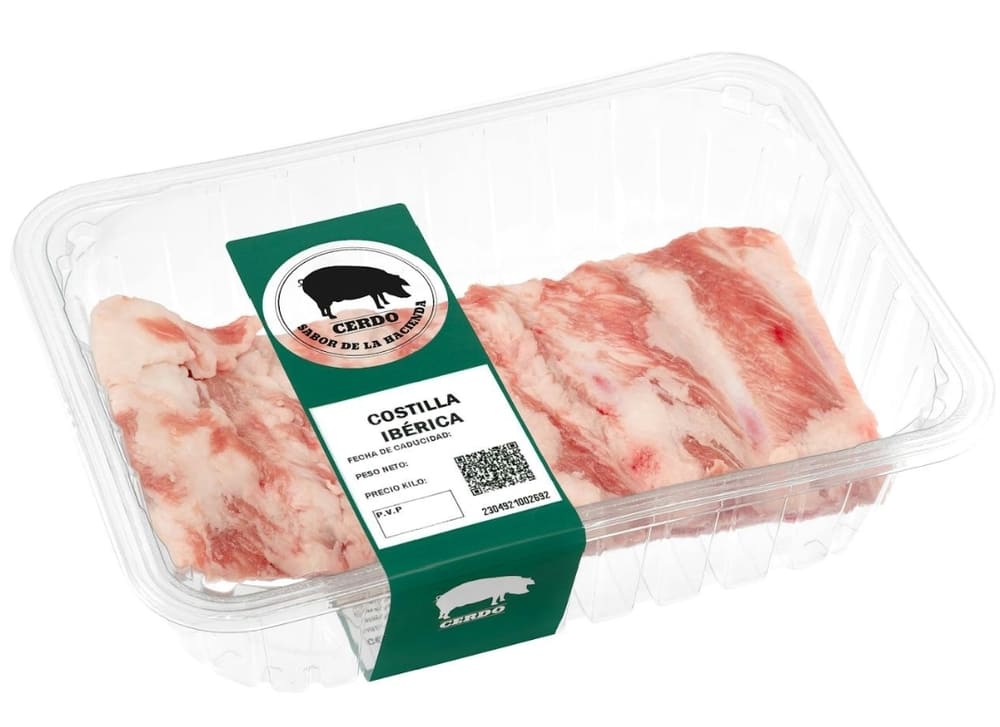 Costilla de cerdo ibérica