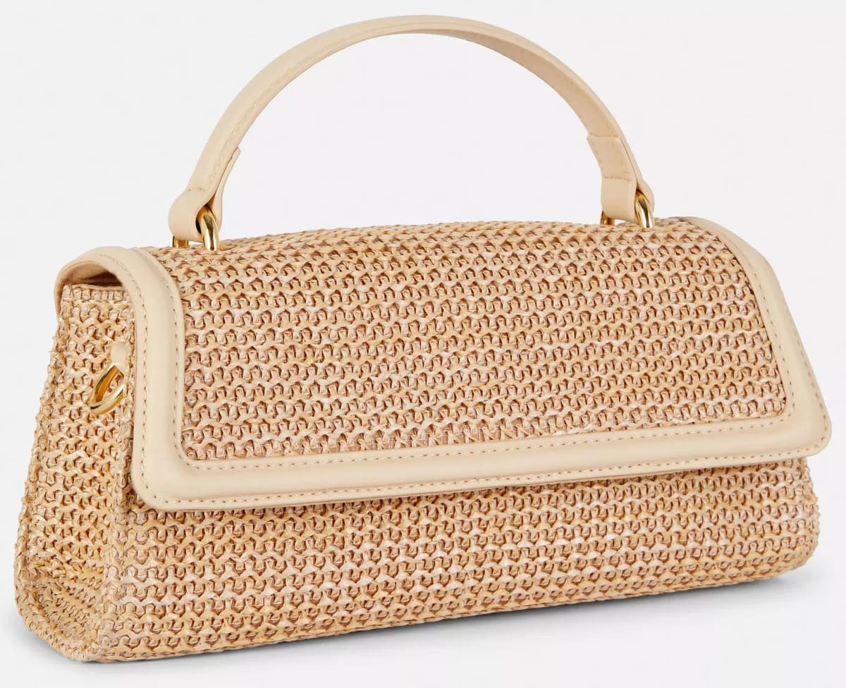 El nuevo bolso de paja con asa en color natural de Primark