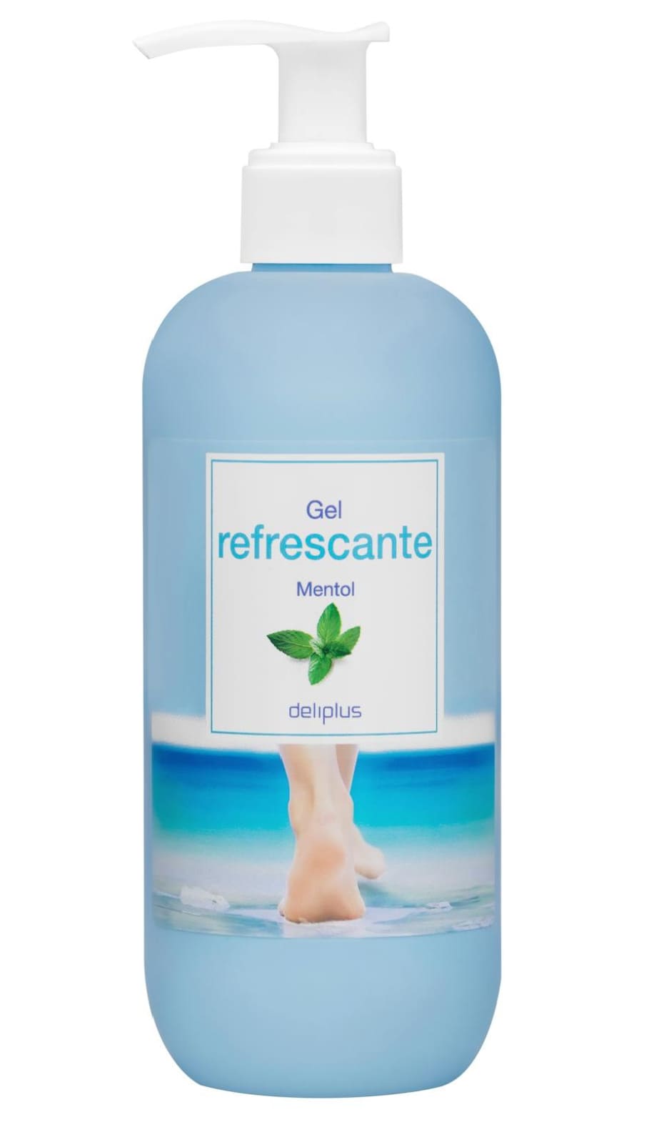 Gel refrescante mentol Deliplus para pies y piernas